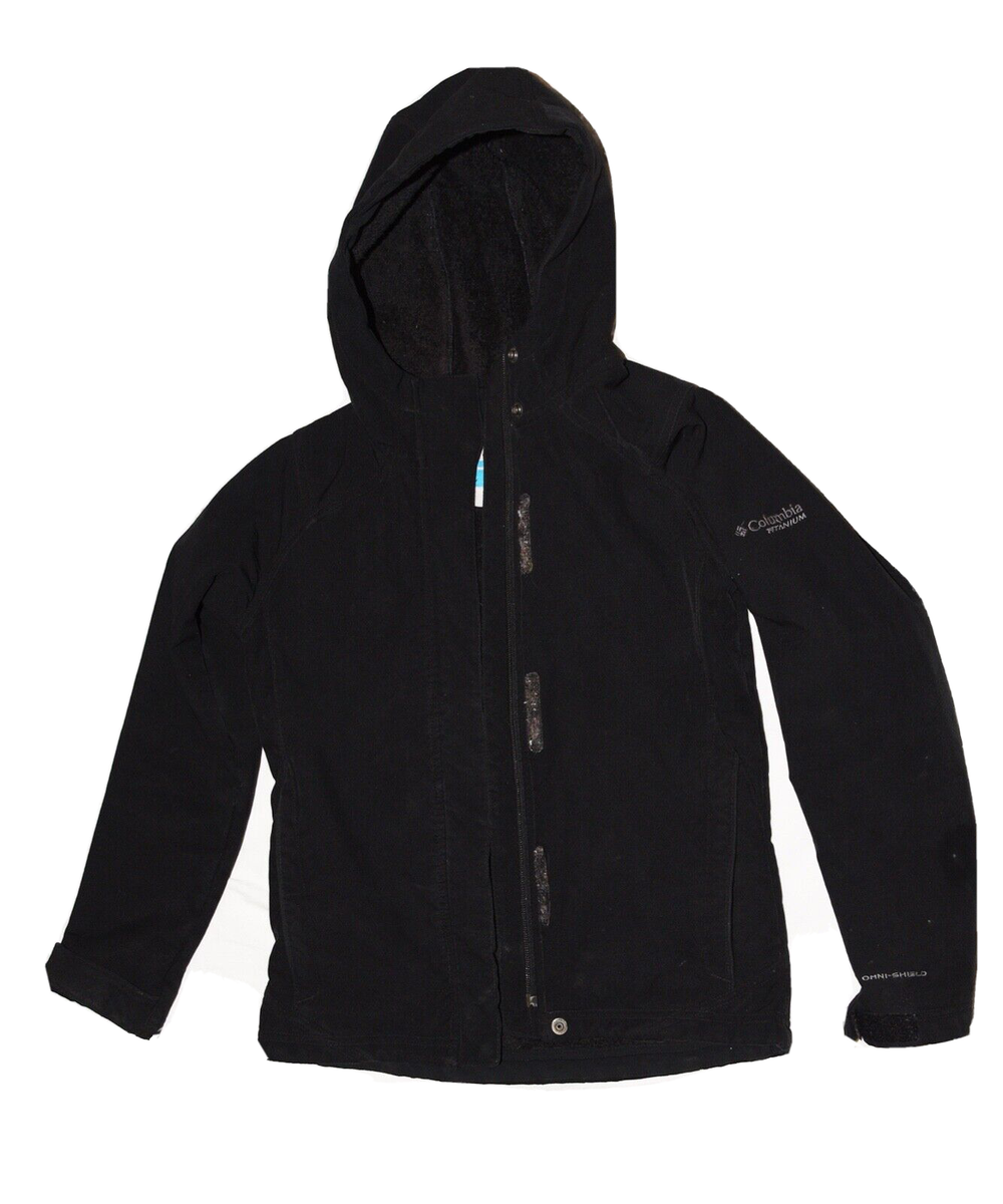 Columbia Omni Shield Titanium Repellency Kids Hooded Full Zip