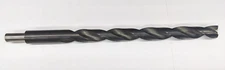 Kromhard 3/4" Drill 1/2" Reduced Shank Flat Bottom Extra Long HSS 12" Long USA
