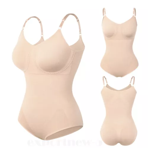 Shapewear Body Tank Tops Damen Bauchkontrolle Taille Trainer Ganzkörper Shaper - Bild 34 von 41