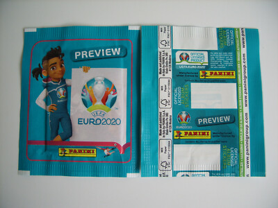 Euro 2020 Preview - Tüte, Packet, Bustina, Pochette - OHNE BARCODE, rar !!!!