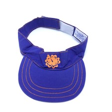 Build A Bear Hat Visor Blue Orange Floral Tropical Summer Clothes Accessory BABW