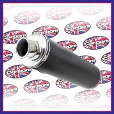 APRILIA RSV TUONO 1000R & FIGHTER 2002-05Black Oval Single Outlet Race Exhaust