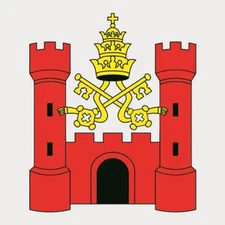 Sticker Rothenburg (Switzerland) flag flag 20 x 20 cm car sticker