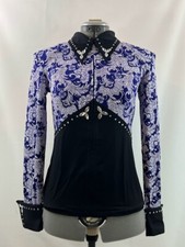 XS Western Show Pleasure Rail Shirt Jacket Clothes Showmanship Horsemanship