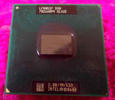 g INTEL CELERON 2006 LF80537 550 7826A099 SLA2E 2.00/1M533 Processor 4316