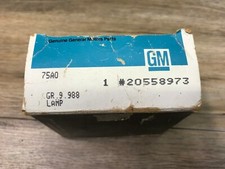 1982-1989 Pontiac Oldsmobile Buick Nos Gm Trunk Light 20558973