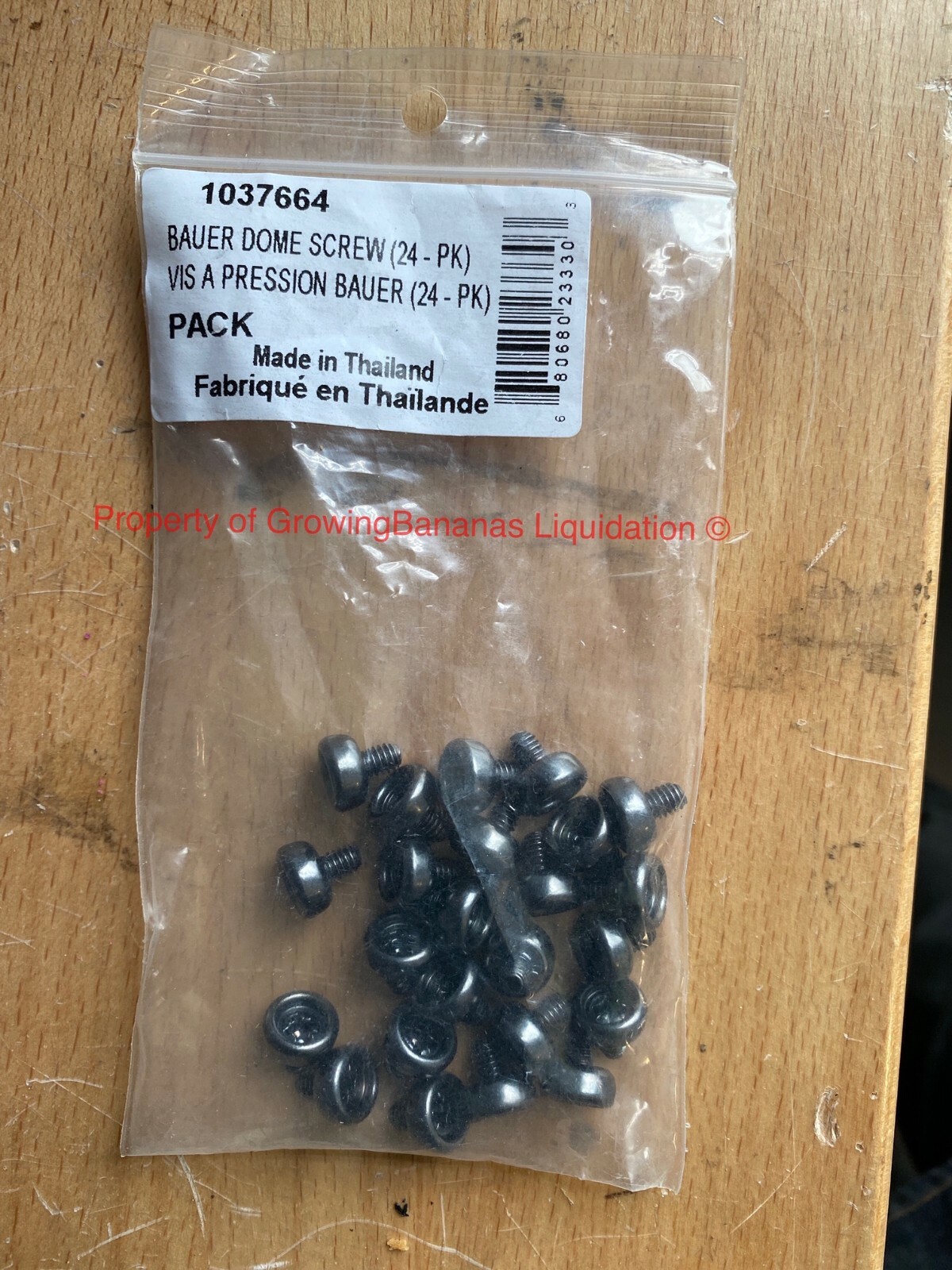 Bauer Hockey Helmet Dome Screw Kit! 24 Screws RP100 1037664 Helmet