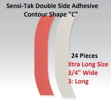 Sensi Tak Red Liner Tape Walker Tape SUPER WIDE 5 INCH 1 pk = 24 pieces Shape C