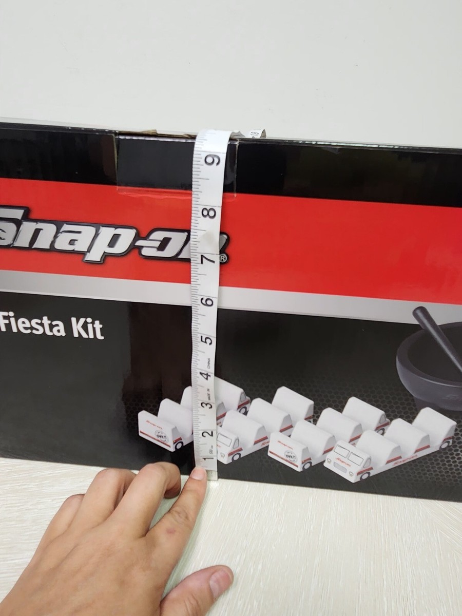 Snap On Tools Fiesta Taco Dinnerware Kit New In Open Box