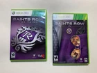 2 Game Lot Saints Row The Third + SR IV Commander in Chief Complete CIB Xbox 360