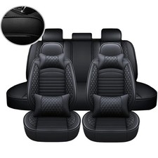 Fundas Para Asiento De Coche Cojines Universal 5 Plazas Para Cuero Artificial Fundas Para Asiento De Coche Cojines Universal 5 Plazas Para Cuero Artificial