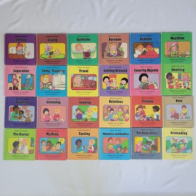 Vtg 1984-86 Lot 24 Teach Me About Hardcover Books Joy Berry Learning Homeschool