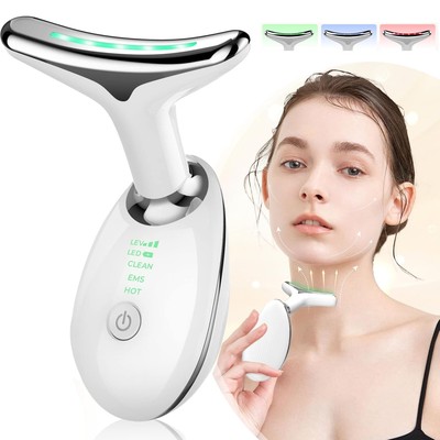 Gesicht EMS Massagegerät Gua Sha Doppel-Kinn Facelifting Gesichtsmassage 3 Modi