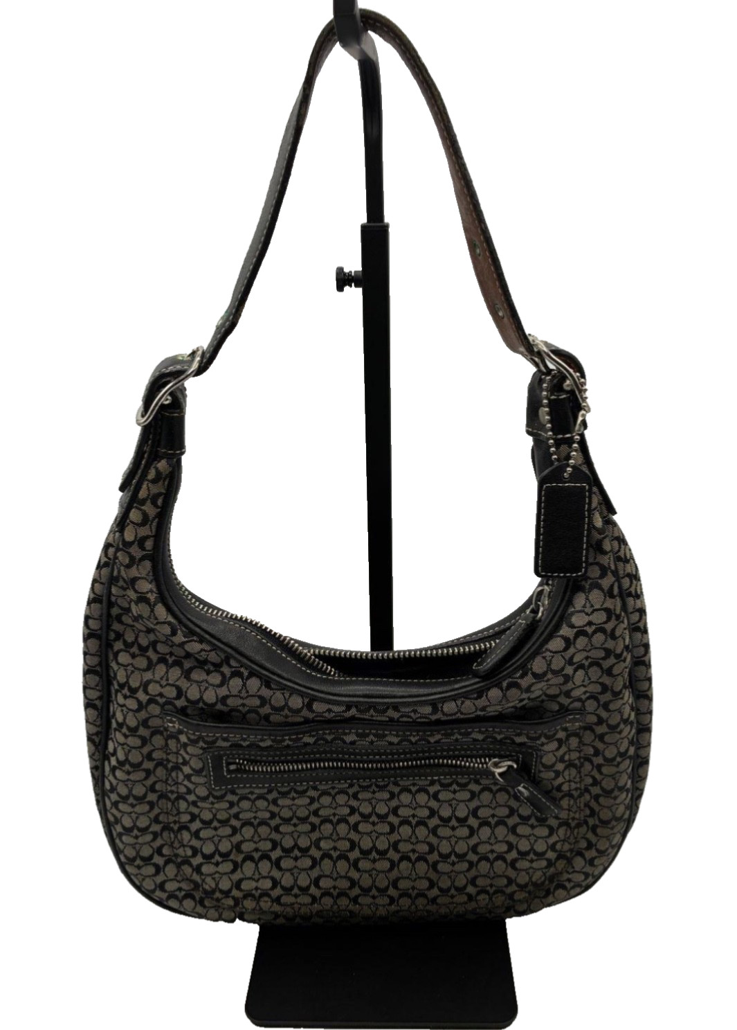 Vintage Y2K Coach Soho Signature Jacquard Canvas Hob… - Gem