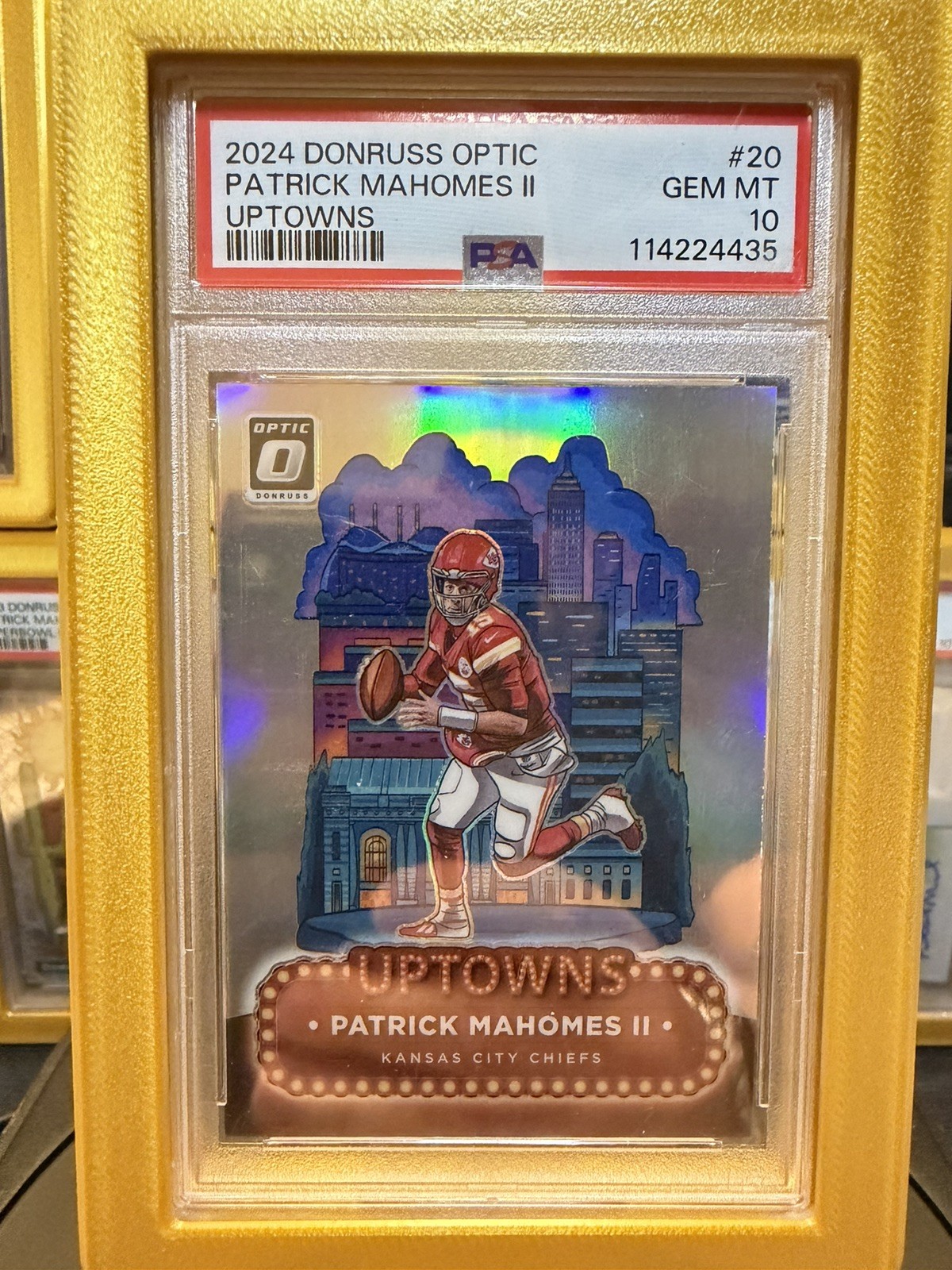 2024 Panini Donruss Optic - Uptowns Patrick Mahomes II #20 PSA 10 Chiefs