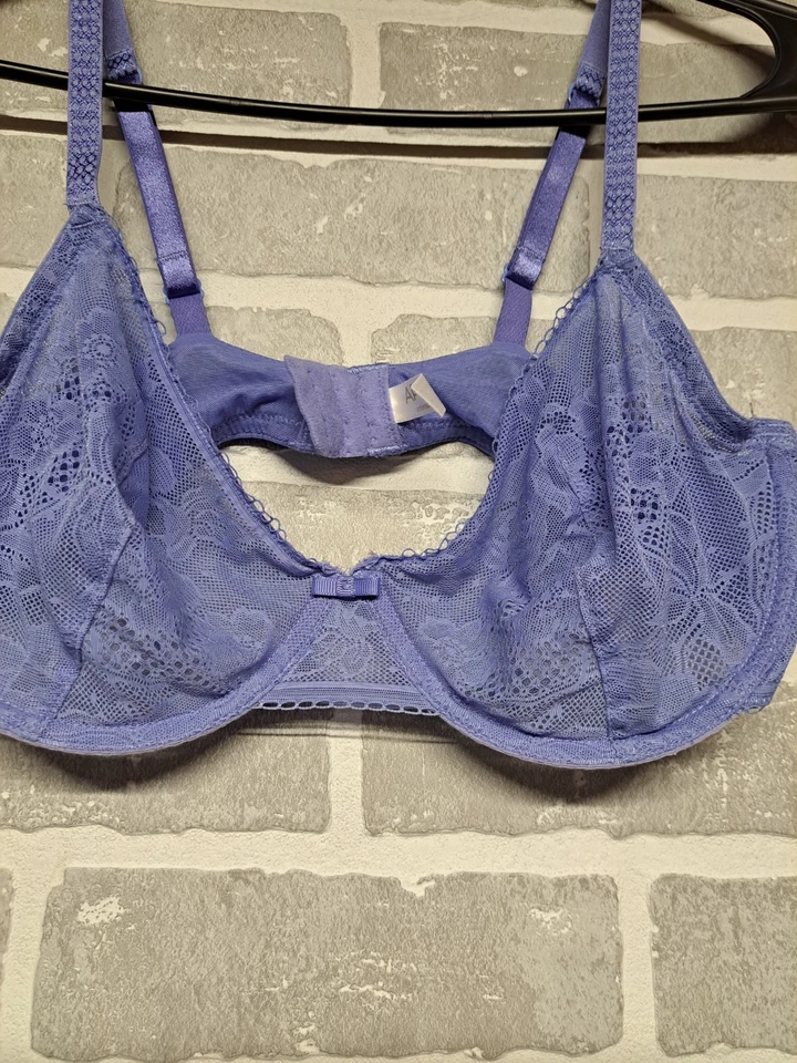 Apt. 9 Женщин кружева без подкладки каждый день элегантность бюстгальтер синий сексуальный женский бюстгальтер размер 36D - Изображение 3 из 4