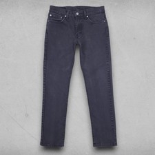 Levis 511 Jeans Men 31x30 Black Slim Low Rise Stretch Minimalist Contemporary