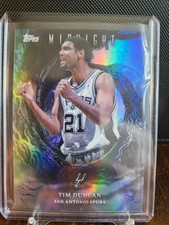 2025-26 Topps Midnight Tim Duncan Nightshade Spurs SSP
