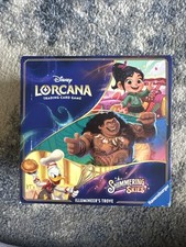 NEW Disney Lorcana Trading Card Game Shimmering Skies Illumineer's Trove Box