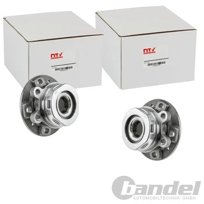 2X NTY Kit de Roulement Roue Avant des Deux Côtés Pour Renault Laguna Latitude - Photo 1/4