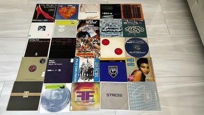 Over 300 Miami Bass Electronic Breaks & Beats Imports Vinyl Collection Rare!!