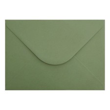 Vintage Green 152mm x 216mm Gummed 135gsm A5 Card Coloured Green Envelopes