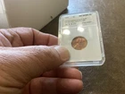 1953 ACCGS  graded Lincoln rarer than rattler holder Toned red/brown