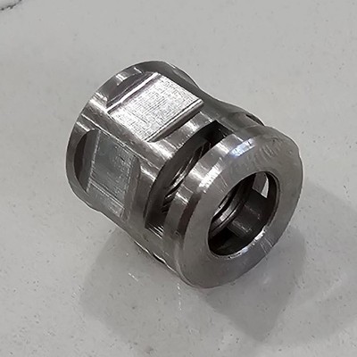 BERETTA 21A Bobcat 3032 Tomcat Compensator 1/2x28 Muzzle Brake Adapter Stainless