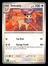 Delcatty 166/217 Uncommon Ascended Heroes Pokemon Near Mint