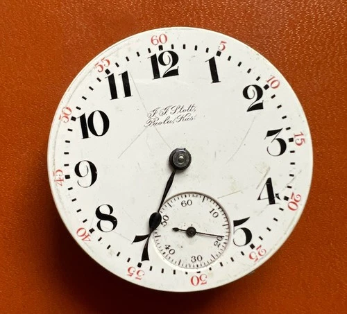 ANTIQUE 18s HAMILTON Grade 927 17 JEWEL POCKET WATCH MOVEMENT Read!!