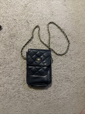 Monique Faux Leather Crossbody Bag with Chain Strap