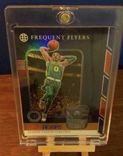 2019-2020 NBA Hoops Panini Prizm Jayson Tatum Frequent Flyers No. 4 Celtics 🔥🔥