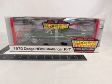 1:18 Greenlight 1970 Dodge HEMI Challenger R/T Mecum Green #0693/1200 Used Box
