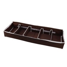 Under Bed Shoe Storage Organizer Oxford Cloth Cardboard PVC Waterproof Underbed