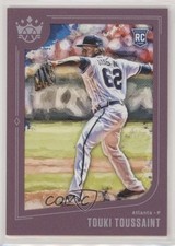 2019 Panini Diamond Kings Short Print Plum Framed Touki Toussaint #103 0nr3