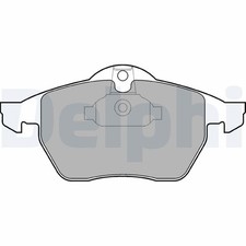 DELPHI Bremsbelagsatz Scheibenbremse LP1600 für CC YS3E 900 VECTRA SAAB CALIBRA