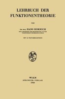 Lehrbuch Der Funktionentheorie Hans Hornich