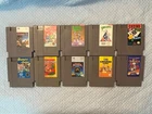 NES Games Lot of 10 - Nintendo Entertainment System  - Tested and Working