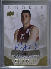 2013 Upper Deck Exquisite Collection Rookie Spectrum 7/25 Jusuf Nurkic Auto 7v5