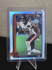 2025 Topps Chrome Football - Montez Sweat Refractor #56 Chicago Bears