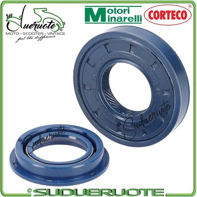 Revisionssatz Motor Welle Paar Windschutzscheibe Corteco Roller Motorrad Minarelli 50 2T