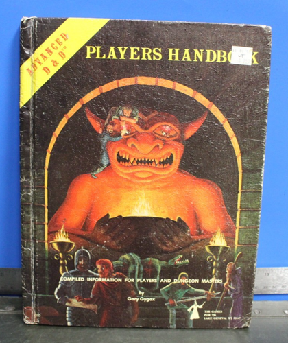 Advanced Dungeons & Dragons – Player's Handbook 1978 Par Gary Gygax, TSR Games