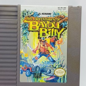 NES The Adventures of Bayou Billy Game With Case Nintendo