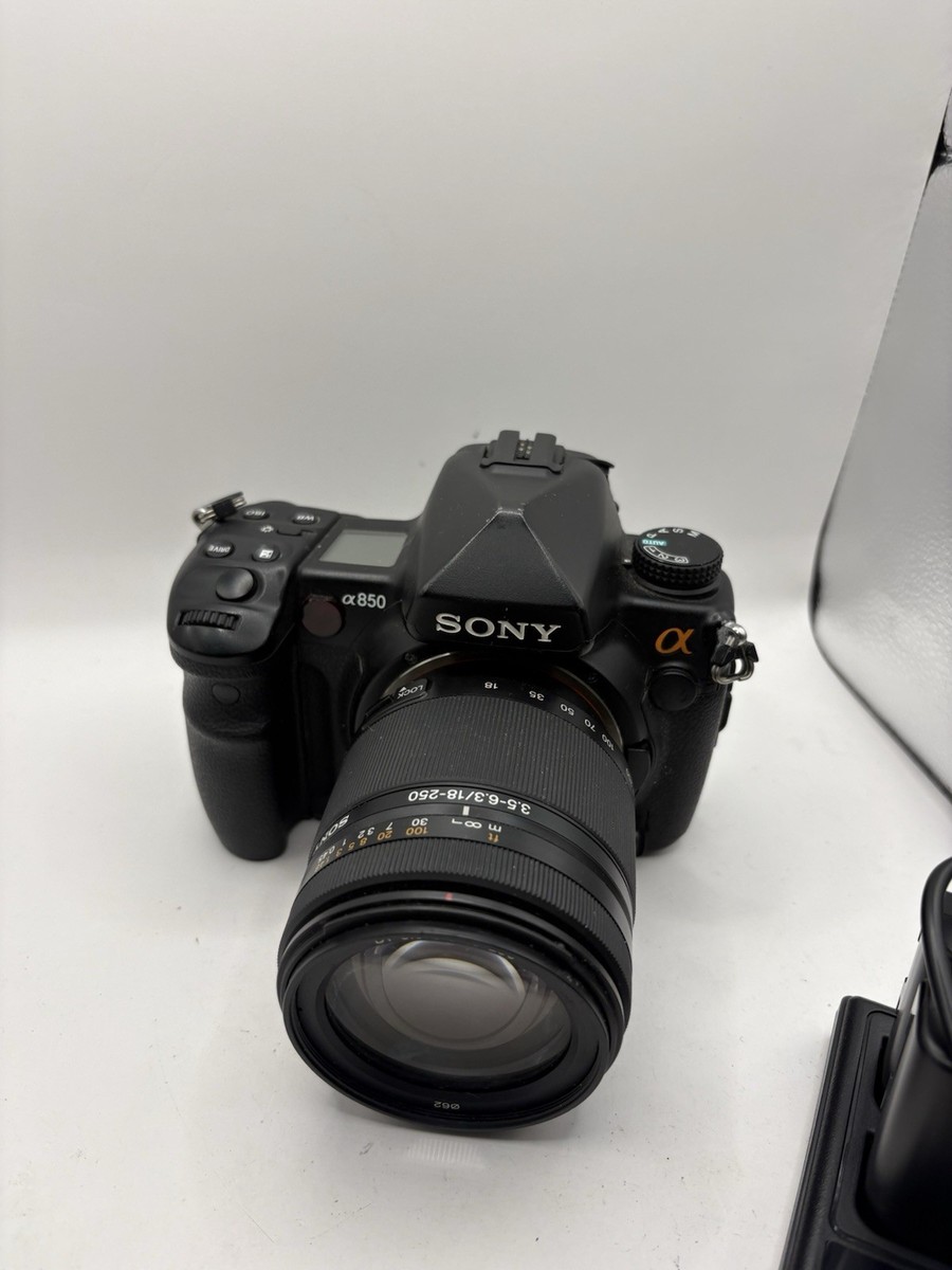 Sony Alpha A850 24.6MP Digital SLR Camera - Black (Body Only) for