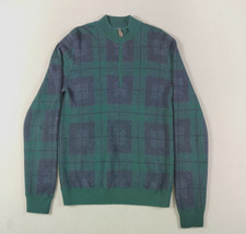 Vineyard Vines Sweater Boys 16 Plaid Merino W...