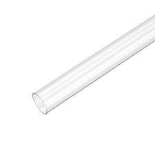 PC Rigid Round Clear Tubing, 17mm ID x 20mm OD, 0.5M/1.64Ft Length 2pcs