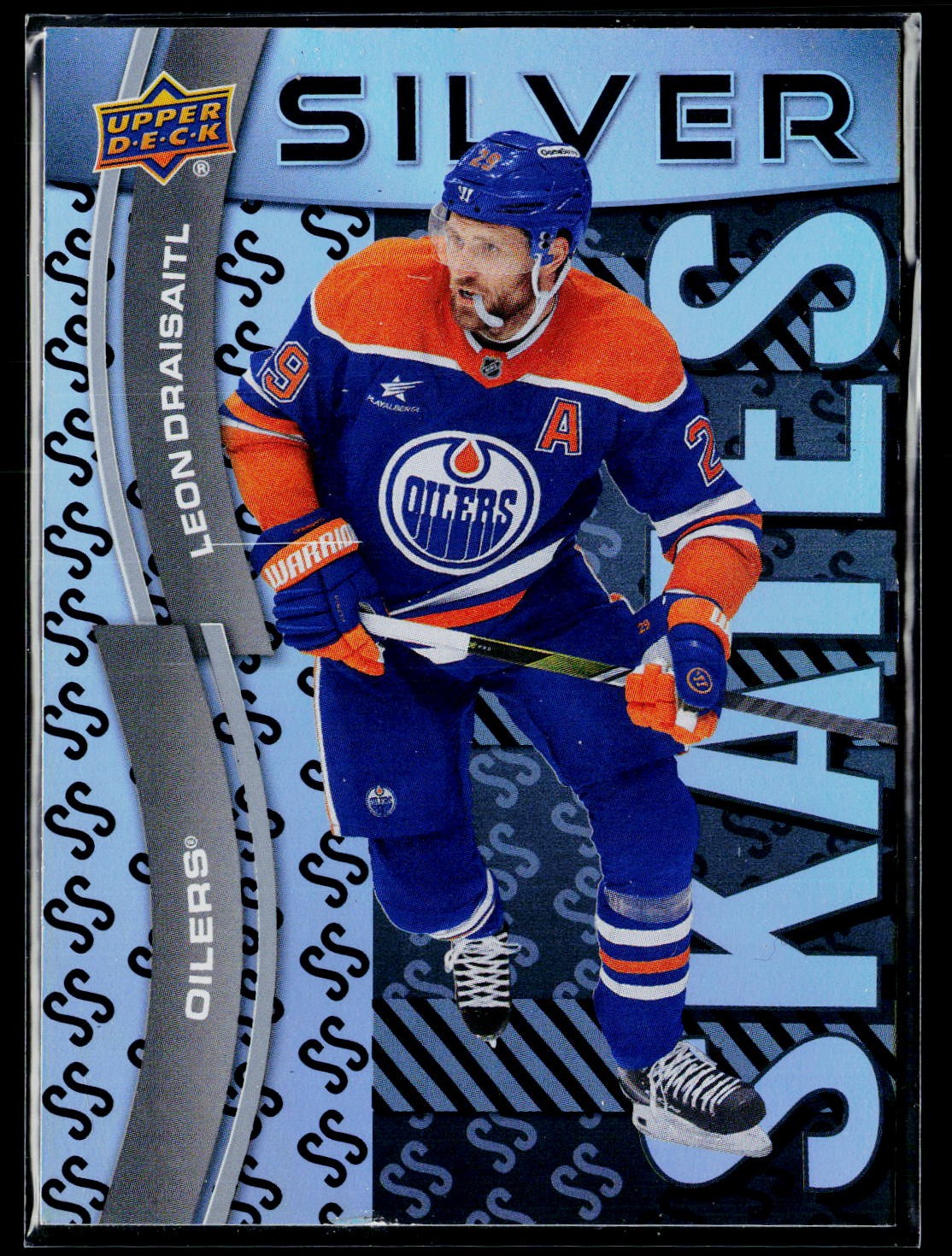 Leon Draisaitl #SS-12 Hockey Cards 2024 Upper Deck Silver Skates trading card — raw and PSA graded price guide