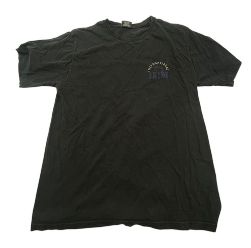 Stüssy, Vintage Stüssy International Tribe Graphic T-Shirt Black Men's Size M