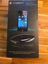 Logitech 915-000194 Harmony Smart Remote Control and Smart Hub, Black 