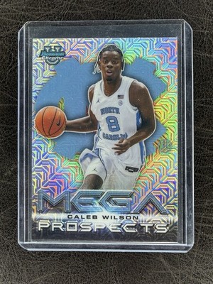 Bulls 2026 Bowman Chrome Mega Prospects MOJO Caleb Wilson #MP-9 UNC NCAA 